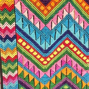 Colorful table runner 50 x 15.